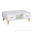 White Coffee Desk For Office or Living Room